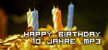 .mp3 feiert 10 Jahre Jubiläum