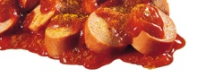 Lecker XXL-Currywurst